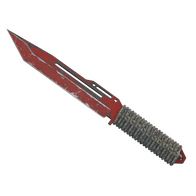 ★ Paracord Knife | Crimson Web (Battle-Scarred)