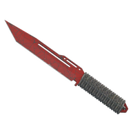 ★ Paracord Knife | Crimson Web (Well-Worn)