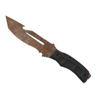 ★ Survival Knife | Rust Coat (Battle-Scarred)