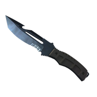 ★ StatTrak™ Survival Knife | Blue Steel (Factory New)