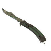 ★ Butterfly Knife | Forest DDPAT (Well-Worn)
