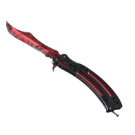 ★ StatTrak™ Butterfly Knife | Slaughter (Field-Tested)