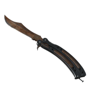 ★ StatTrak™ Butterfly Knife | Rust Coat (Battle-Scarred)