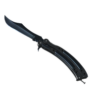 ★ StatTrak™ Butterfly Knife | Blue Steel (Factory New)
