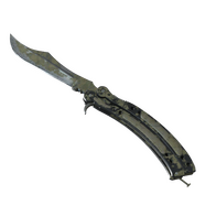 ★ StatTrak™ Butterfly Knife | Safari Mesh (Battle-Scarred)