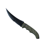 ★ StatTrak™ Flip Knife | Blue Steel (Factory New)