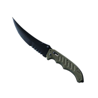 ★ Flip Knife | Blue Steel (Well-Worn)