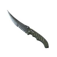★ StatTrak™ Flip Knife | Damascus Steel (Minimal Wear)