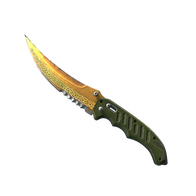 ★ StatTrak™ Flip Knife | Lore (Well-Worn)