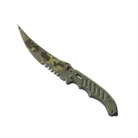 ★ StatTrak™ Flip Knife | Boreal Forest (Well-Worn)