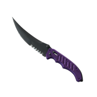 ★ StatTrak™ Flip Knife | Ultraviolet (Factory New)