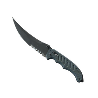 ★ StatTrak™ Flip Knife | Night (Well-Worn)