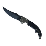 ★ StatTrak™ Falchion Knife | Blue Steel (Well-Worn)