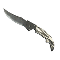 ★ Falchion Knife | Black Laminate (Field-Tested)