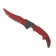 ★ Falchion Knife | Crimson Web (Field-Tested)