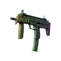 MP7 | Neon Ply (Battle-Scarred)