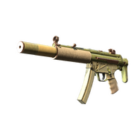 MP5-SD | Savannah Halftone (Well-Worn)