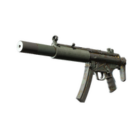 MP5-SD | Gold Leaf (Battle-Scarred)