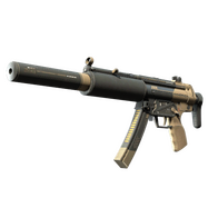 MP5-SD | Desert Strike (Well-Worn)