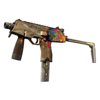 StatTrak™ MP9 | Starlight Protector (Battle-Scarred)