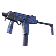 MP9 | Cobalt Paisley (Minimal Wear)