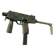 MP9 | Green Plaid (Minimal Wear)