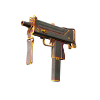 StatTrak™ MAC-10 | Heat (Battle-Scarred)