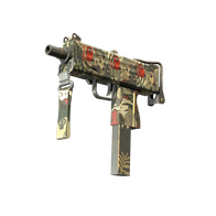 MAC-10 | Monkeyflage (Well-Worn)