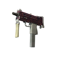 MAC-10 | Red Filigree (Factory New)