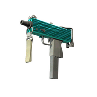 MAC-10 | Malachite (Minimal Wear)