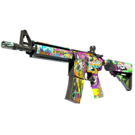 StatTrak™ M4A4 | In Living Color (Field-Tested)