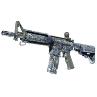M4A4 | Naval Shred Camo (Minimal Wear)