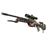StatTrak™ SSG 08 | Bloodshot (Battle-Scarred)