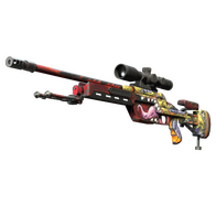 Souvenir SSG 08 | Bloodshot (Field-Tested)