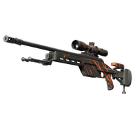 StatTrak™ SSG 08 | Slashed (Well-Worn)