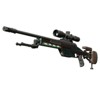 SSG 08 | Azure Glyph (Battle-Scarred)