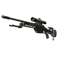 SSG 08 | Azure Glyph (Well-Worn)