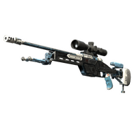 StatTrak™ SSG 08 | Ghost Crusader (Well-Worn)