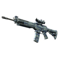StatTrak™ SG 553 | Wave Spray (Field-Tested)