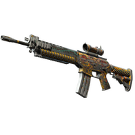 StatTrak™ SG 553 | Colony IV (Battle-Scarred)