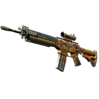 StatTrak™ SG 553 | Colony IV (Well-Worn)