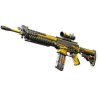 SG 553 | Hazard Pay (Battle-Scarred)