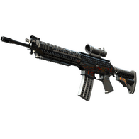 SG 553 | Heavy Metal (Minimal Wear)