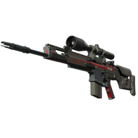 SCAR-20 | Crimson Web (Battle-Scarred)