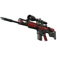StatTrak™ SCAR-20 | Crimson Web (Field-Tested)