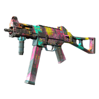 StatTrak™ UMP-45 | Wild Child (Battle-Scarred)