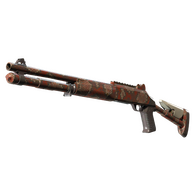 StatTrak™ XM1014 | Red Python (Minimal Wear)