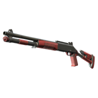 XM1014 | Red Leather (Well-Worn)