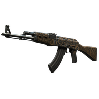 AK-47 | Uncharted (Well-Worn)