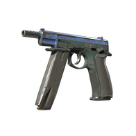CZ75-Auto | Indigo (Battle-Scarred)
